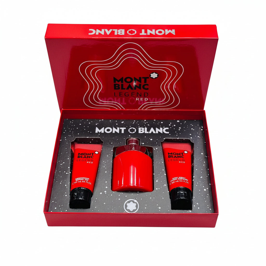 SET MONT BLANC LEGEND Red