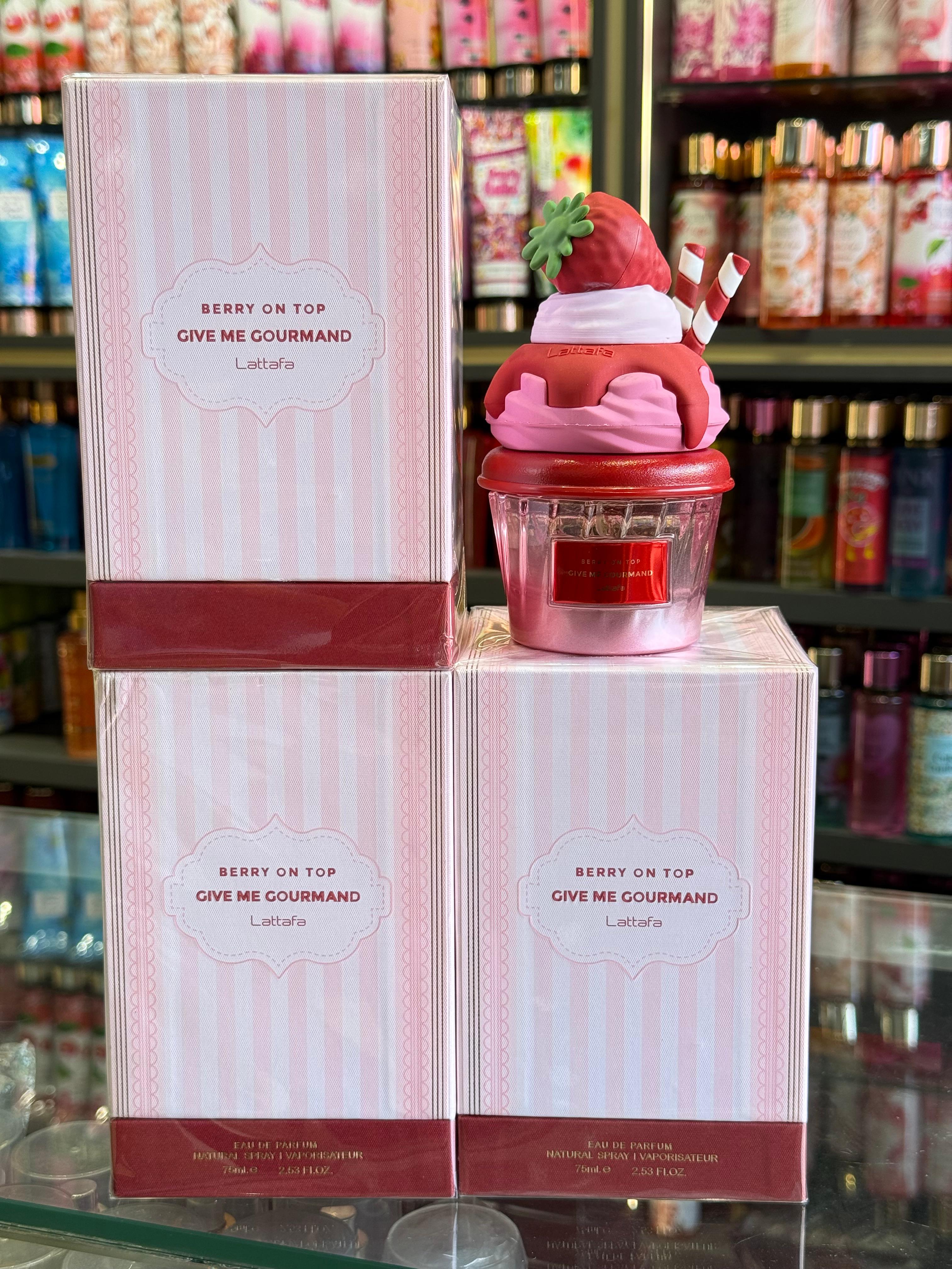 Lattafa Berry On Top Give Me Gourmand